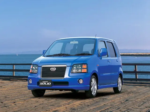 Suzuki Wagon R Solio (MA34S, MA64S) 2 поколение, хэтчбек 5 дв. (12.2000 - 05.2002)